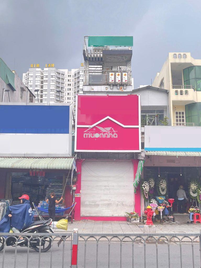 Mặt tiền hậu giang - gần chung cư himlam, chợ lớn.