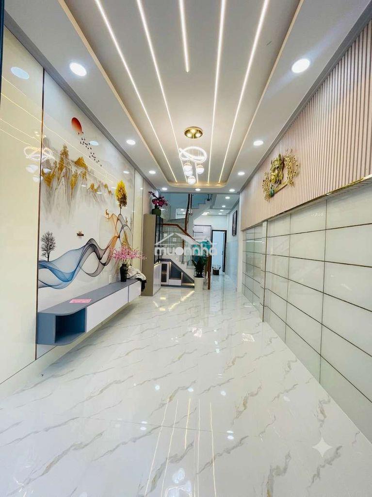 Bán nhà 4pn quận 6, 48m2, hẻm thông xe hơi tránh nhau, võ văn kiệt 50m - 2