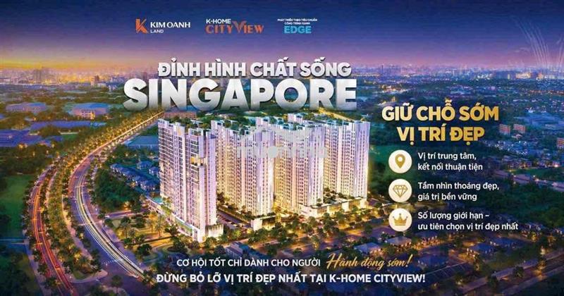 Chỉ 150tr sở hữu căn hộ k-home cityview biên hòa - vay 75% lãi 5.4%