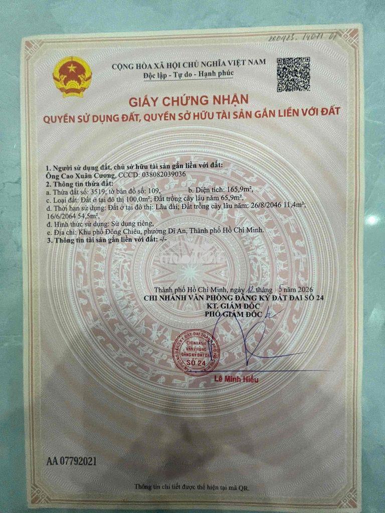 Cần bán lô đất tân hạnh đường ô tô