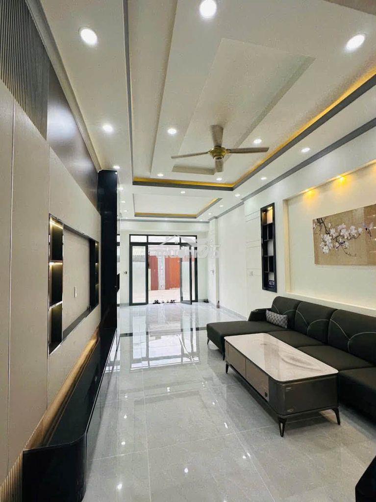 Nhà 1tl2l sân ô tô, 4pn, 4wc nội thất cao cấp sổ riêng, thổ cư - 4