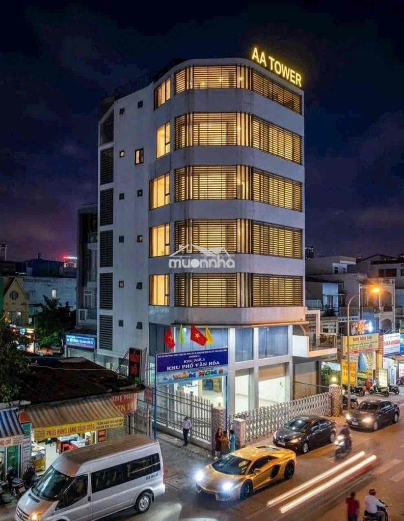 Cho thuê building góc 2 mặt tiền - hầm 7 tầng, thang máy & pccc