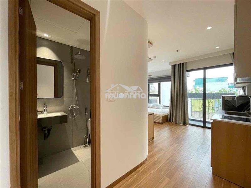 Căn hộ studio ban công ngay điện biên phủ 35m2  gần ngã tư hàng xanh