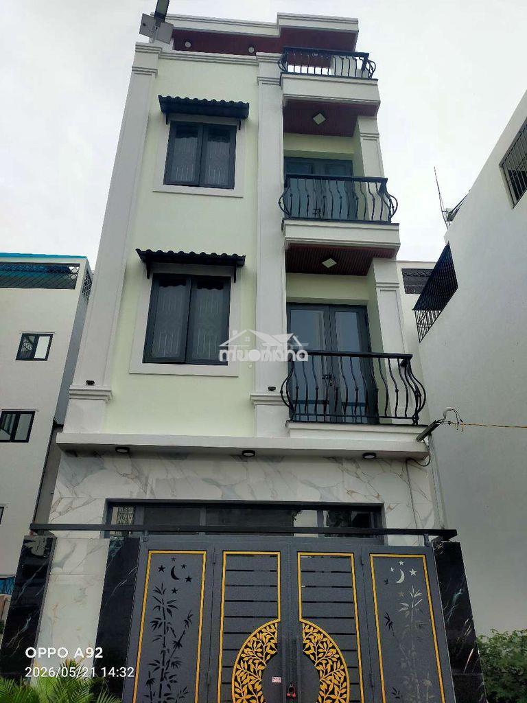 Bình hưng hòa đường số 9 dt 52m2 4 tần  xe hơi ngủ trong nhà - 2