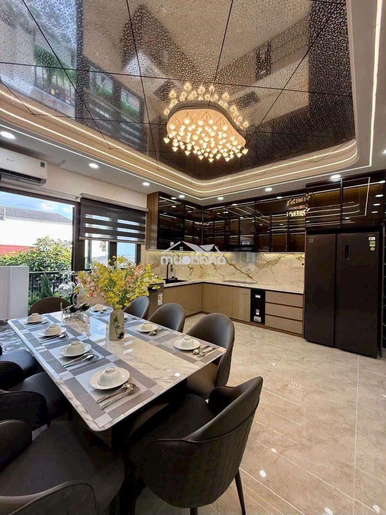 Siêu phẩm đẹp mê 5,5m x 16m. 4 tầng thang máy hẻm 8m thông hà huy giáp - 4