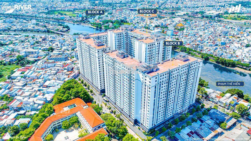 Chính chủ bán ch green river q8, dt 65m2/ 2pn, view sông, giá 2.8 tỷ - 4