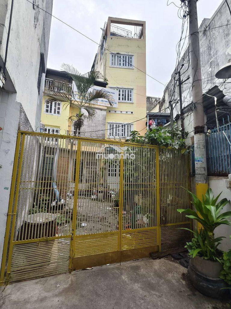 Bán tòa nhà hẻm 4m lý thái tổ q3 - đất 190m² - sàn 519m