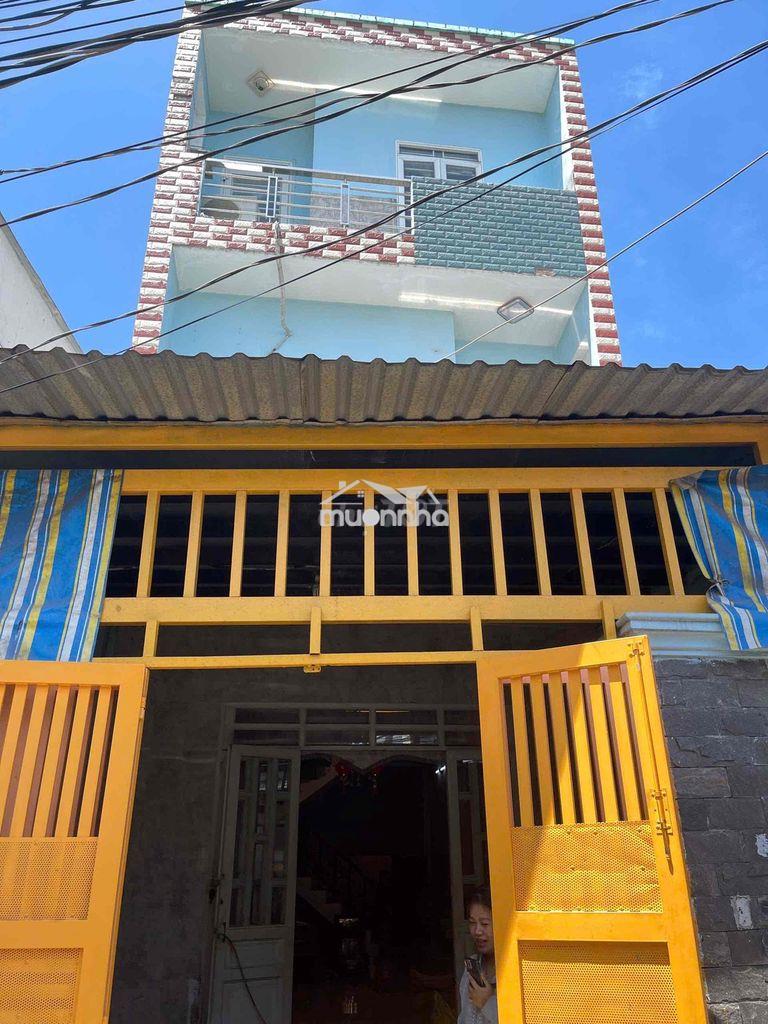 Cho thuê nhà đường thới hoà vla sát kcn có 4p có sân thượng giá rẻ