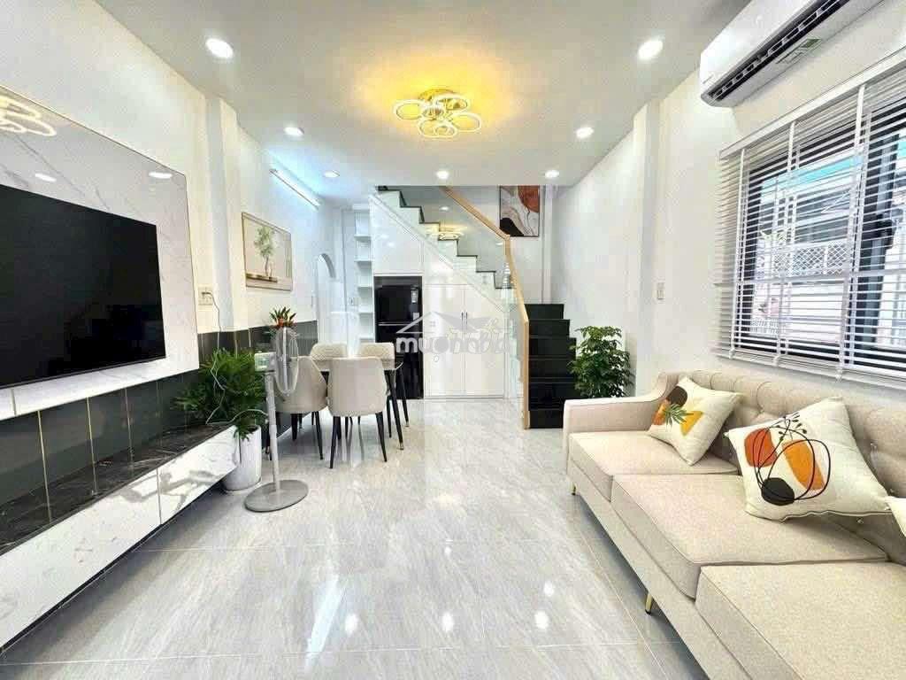 Cho thuê nhà hẻm xe hơi nguyễn văn đậu 12tr/tháng - 3