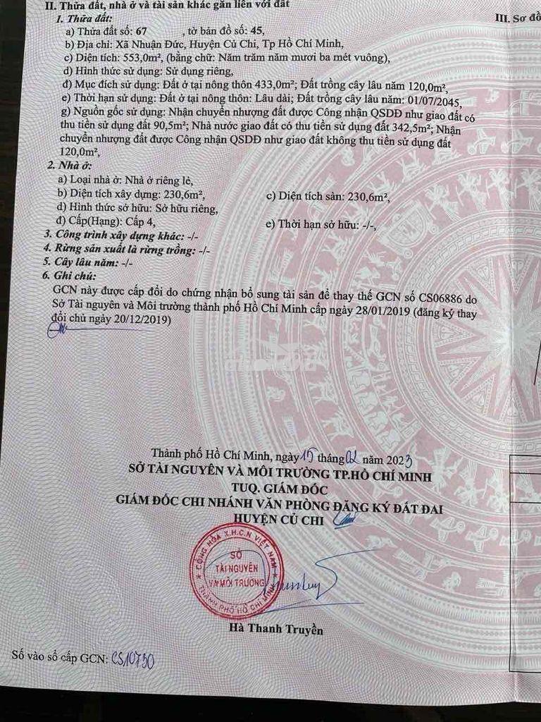 Cần bán kho nguyễn thị rành 553m2 có thổ cư và hoàn công - 4