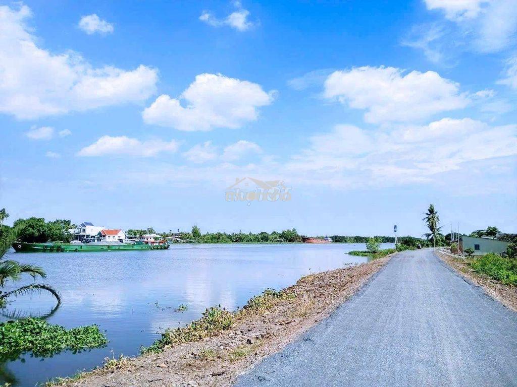 Hàng vip, chỉ 810tr sở hữu 550m² đất vườn view sông vàm cỏ - 4