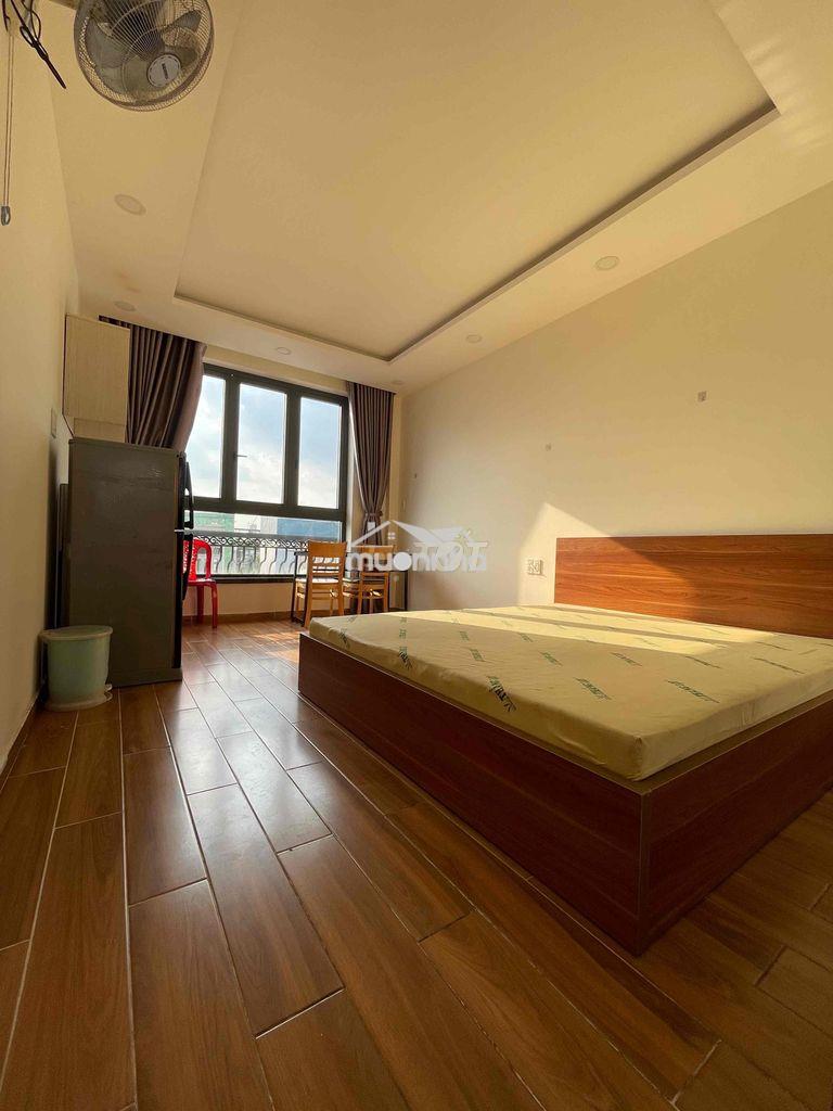 Chdv lê văn thọ ngay công viẻn làng hoa ban công 28m3 full nt 4.5tr - 4