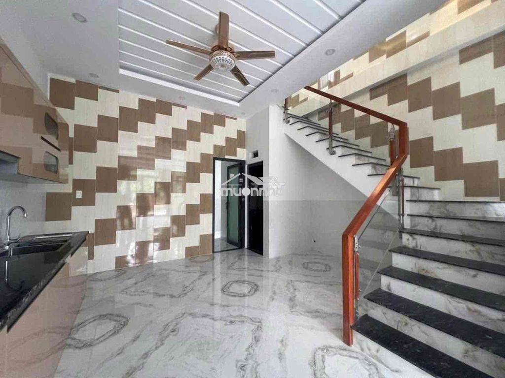 Cho thuê nhà mới - gần cây xăng 75 - kdc yên tĩnh (có nội thất) - 7tr5 - 4