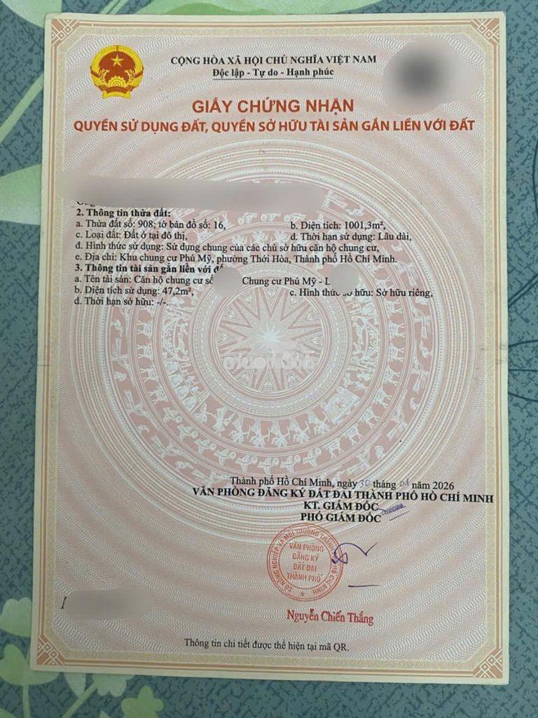 Căn hộ thành phố hồ chí minh. có sổ hồng 535 triệu - 4