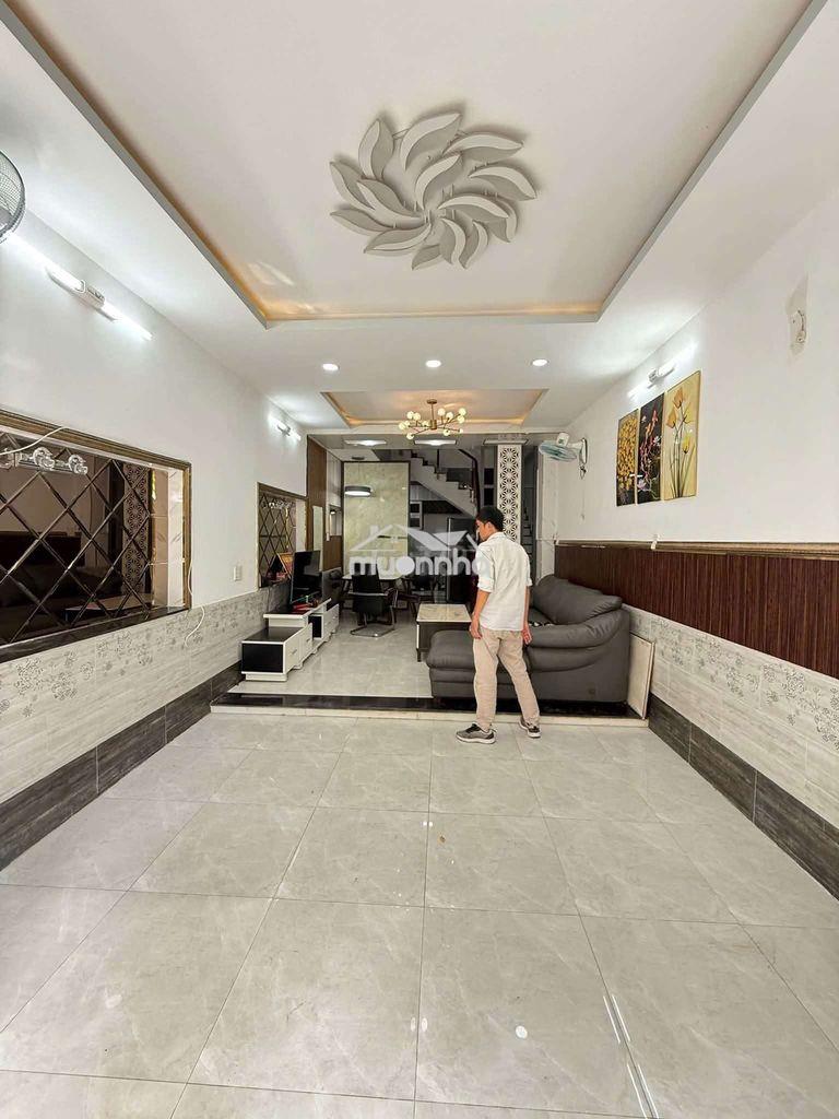 Cho thuê nhà 3 tầng  hùynh tấn phát, giáp quận 7. - 2