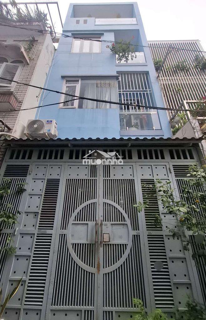 🏤  4 tầng 56m², hẻm xe tải nguyễn kiệm - phú nhuận. thương lượng 10 tỷ