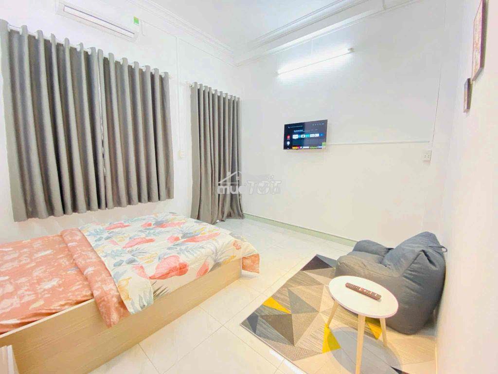 Cho thuê căn hộ 1 phòng ngủ tách bếp full nội thất giá rẻ trung tâm q1 - 2
