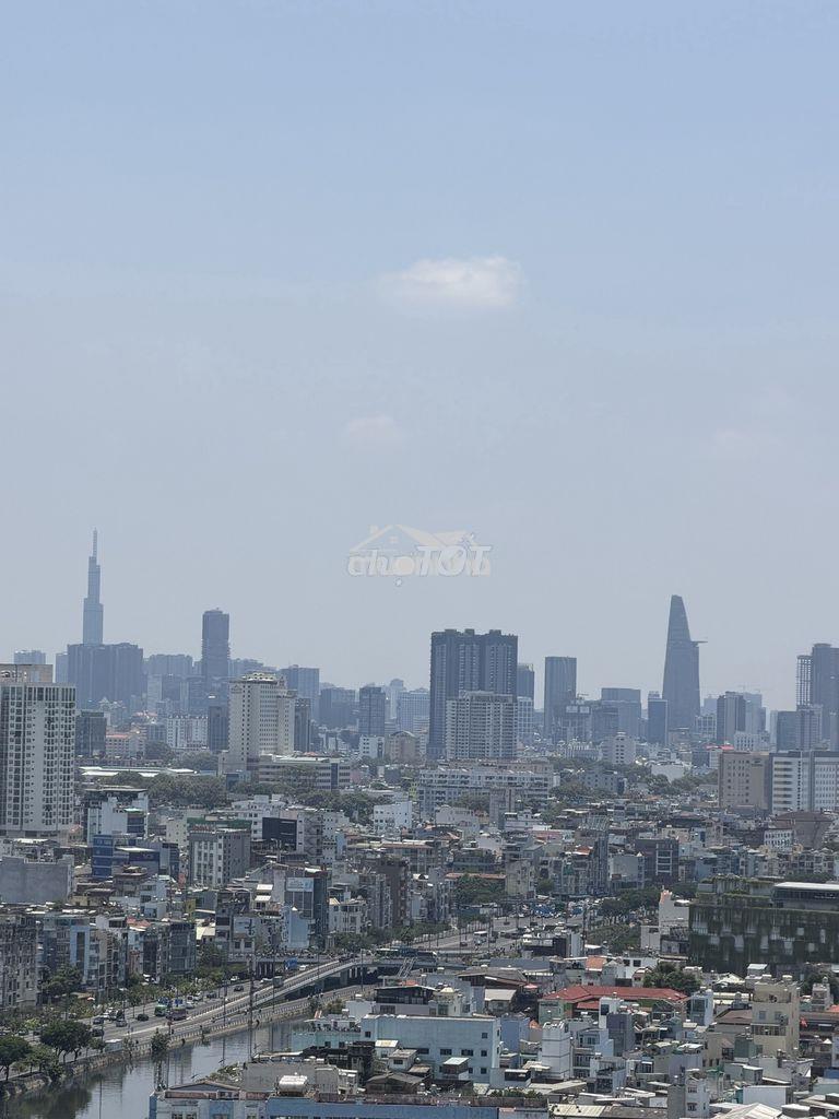 Cho thuê căn 2 pn view quận 1 nhà mới (nội thất cơ bản )