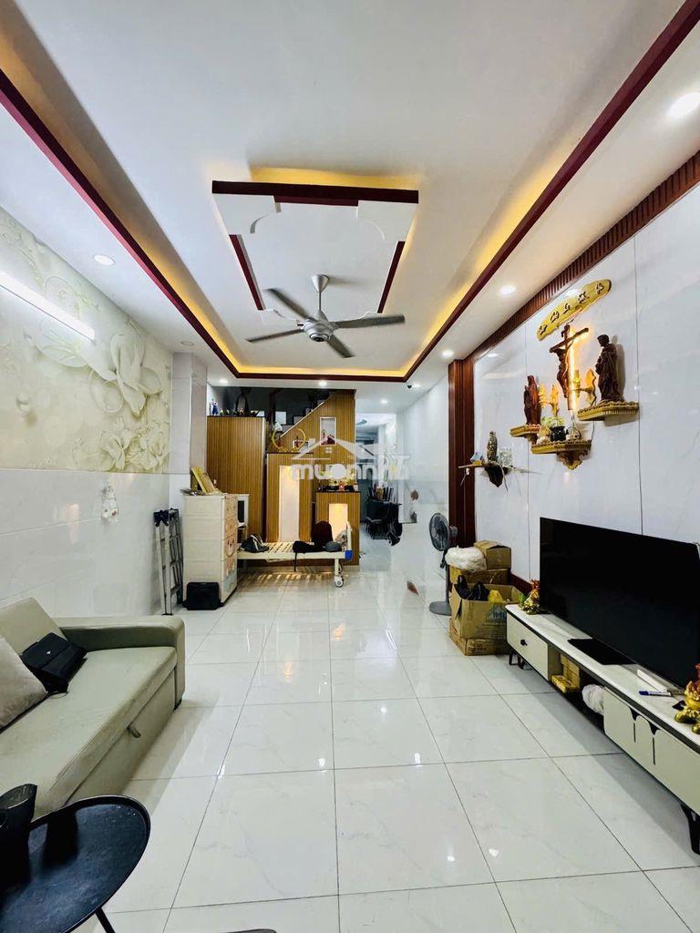 Tô hiệu giáp hẻm 4m sát mặt tiền 68m2 2 tầng đúc 2pn 2wc chỉ 6.95 tỷ