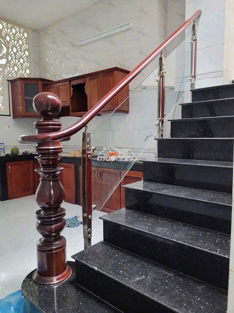 Nhà 1 lầu mới đẹp, 4m x 20m , 4pn, 2wc, hẻm 3m hậu giang - 2