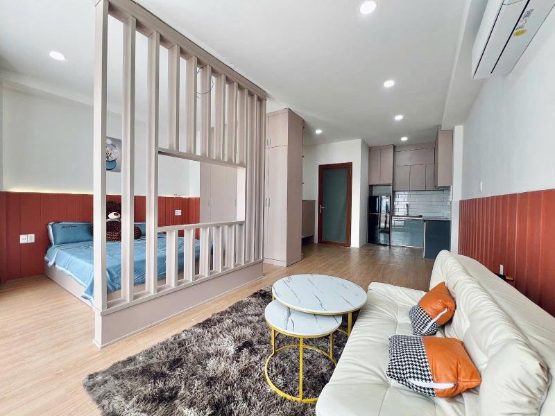 Cho thuê 1pn tách bếp - balcony lớn - thang máy ngay cầu thị nghè, thảo cầm viên gần ngã tư hàng xanh - 2