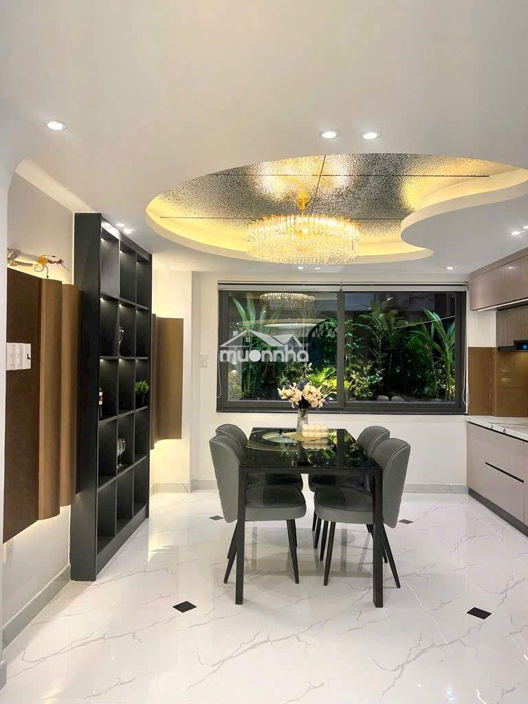 Nhà 69/15a đặng thùy trâm, dt4,5x20m,công viên trước nhà,trệt 2 lầu st - 4