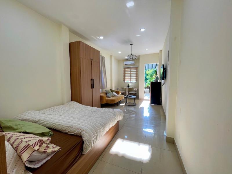 Cho thuê căn hộ 1pn ban công lớn ngay cầu thị nghè giáp quận 1