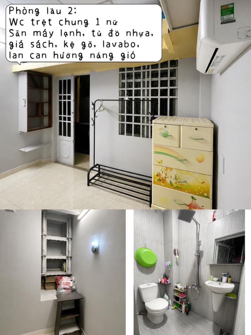 Phòng nữ có ban công, xô viết nghệ tĩnh bình thạnh hcm