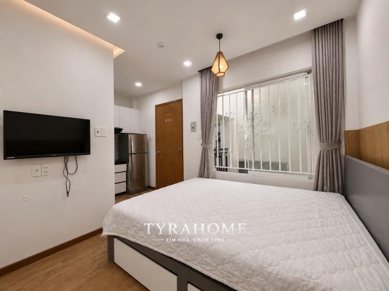 Cho thuê căn hộ studio - tách bếp - full nội thất - 3