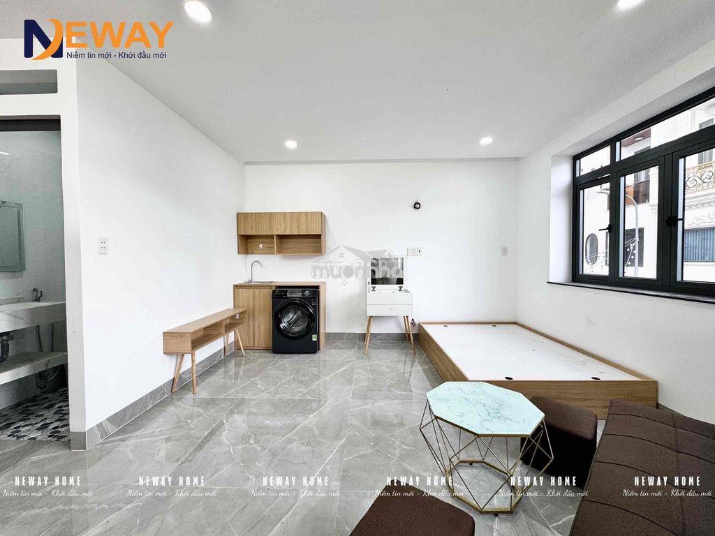 Cho thuê căn hộ dịch vụ mới xây full nội thất thoáng mát giá rẻ - 2