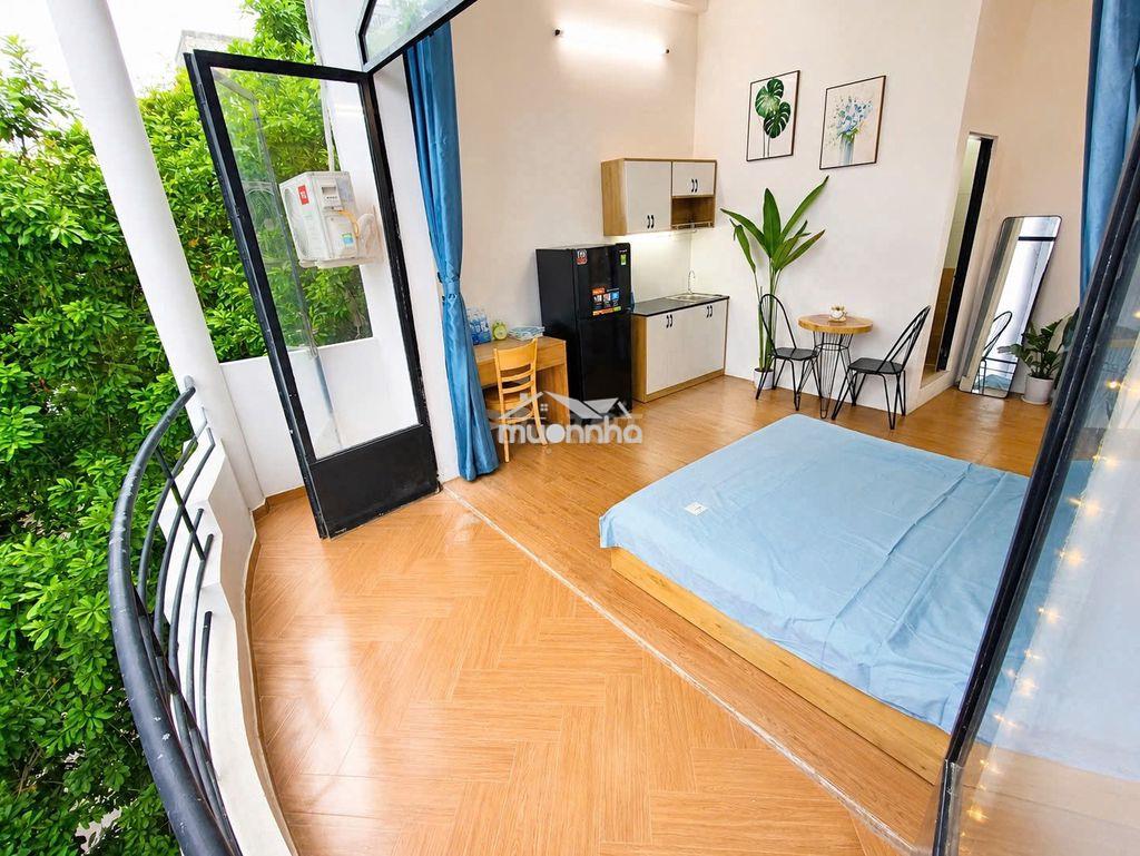 Studio mới 100% ban công rộng + sát vạn hạnh mall + máy giặt riêng - 3