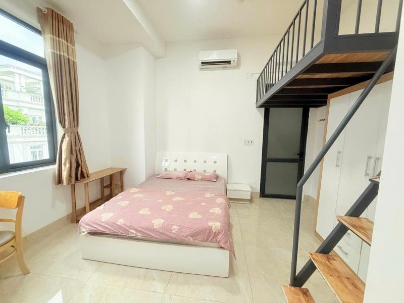 Cho thuê duplex cao cấp nguyễn gia trí bình thạnh - bước chân ra hutech - có hầm xe, thang máy, cửa sổ lớn - giá tốt, an ninh 24/7 - Ảnh 3