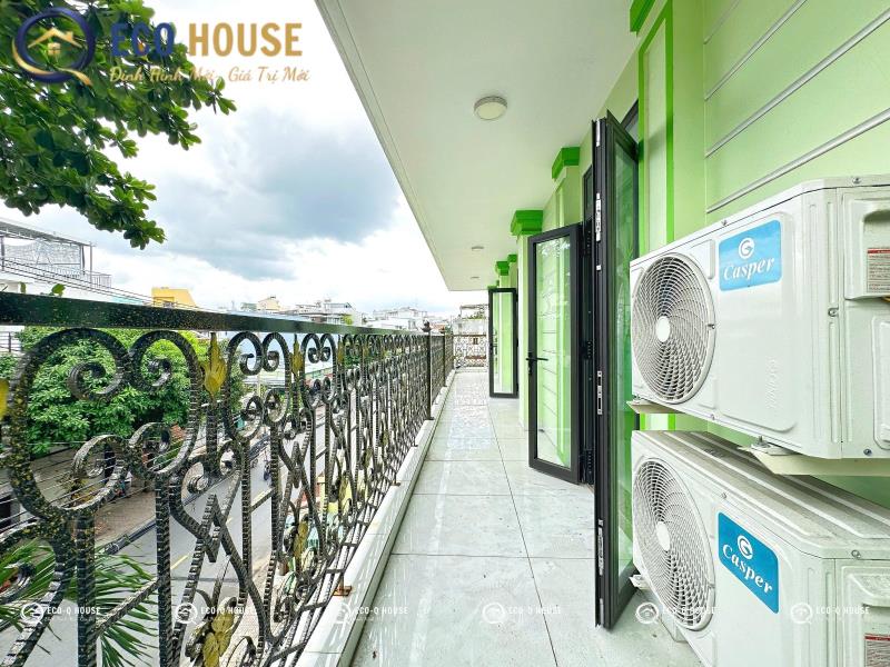 Căn hộ studio ban công siêu rộng 35m | full nội thất mới 100% | ngay âu cơ  lũy bán bích | nhà mới xây  - 4