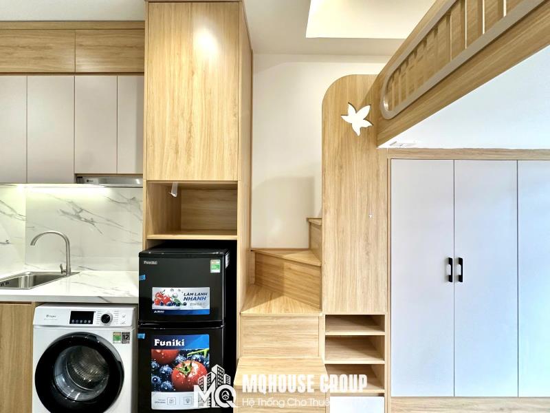  Cho thuê studio duplex full nội thất ngay đặng thùy trâm  - 4