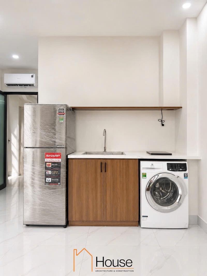 Cho thuê căn hộ 1 phòng ngủ ban công – máy giặt riêng gần đại học hutech - 2