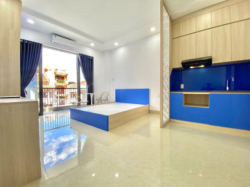 Cho thuê căn hộ 1 phòng ngủ ban công – xô viết nghệ tĩnh, gần đại học hutech - 3