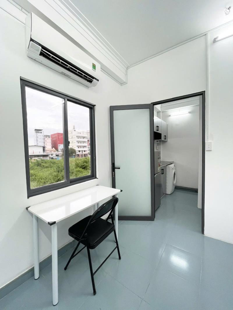 Cho thuê căn hộ 1pn võ oanh, quận bình thạnh – cửa sổ, máy giặt riêng, gần đh gtvt