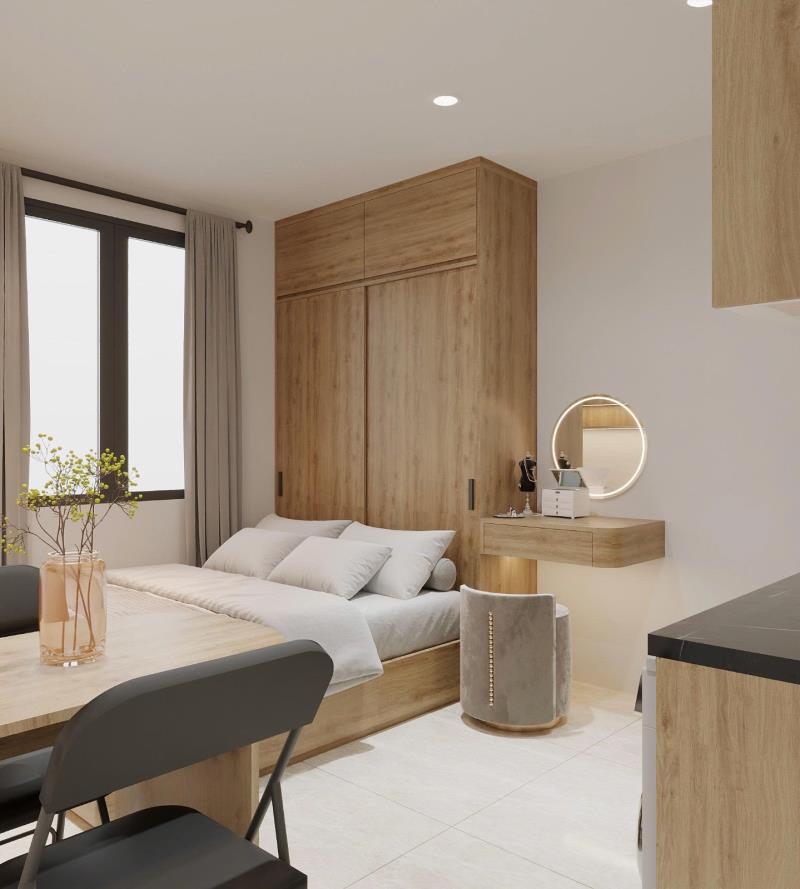 Cho thuê phòng studio full nội thất new 100%  ngay ngã sáu nguyễn tri phương 