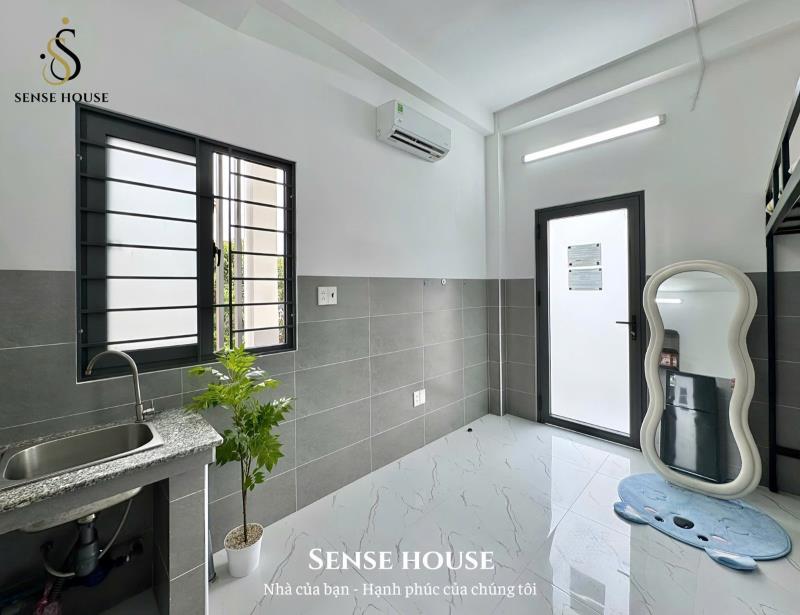 Phòng trọ giá rẻ đi bộ qua đại học văn hiến, full nội thất, có thang máy, rộng thoáng  - 4