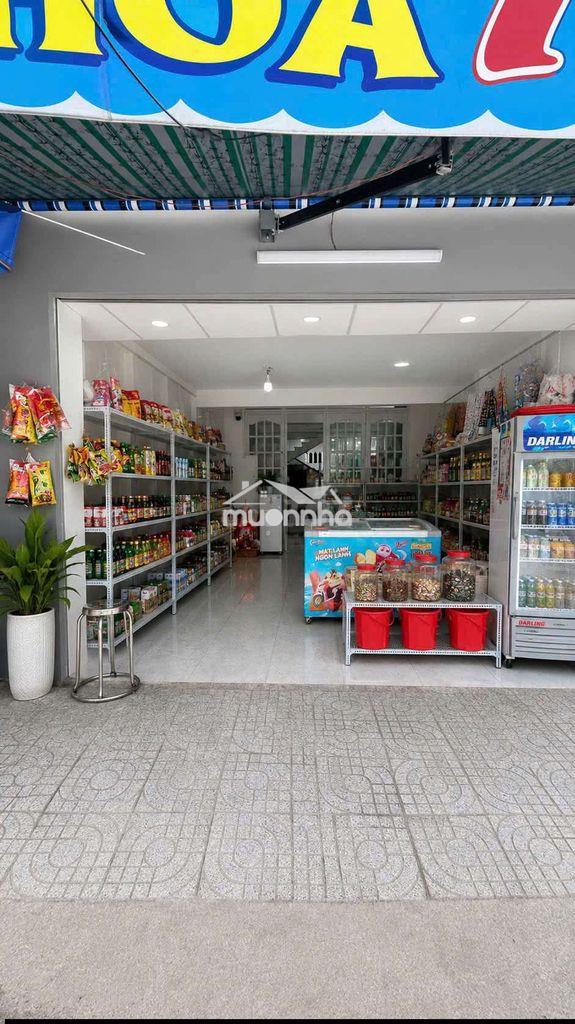 Bán nhà lầu đang kd siêu thị mini,mặt tiền chợ,bình hòa thuận an  - 2