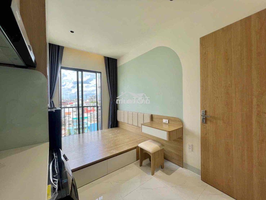 🌈Phòng trọ ban công 28m2💥full nội thất - thang máy📍gần đh vlu - iuh - 4