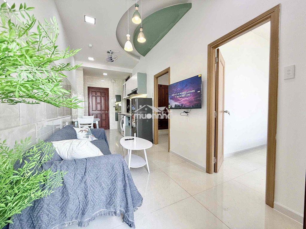 Căn hộ 2 phòng ngủ full nội thất ban công riêng ngay vòng xoay mũi tàu - 4