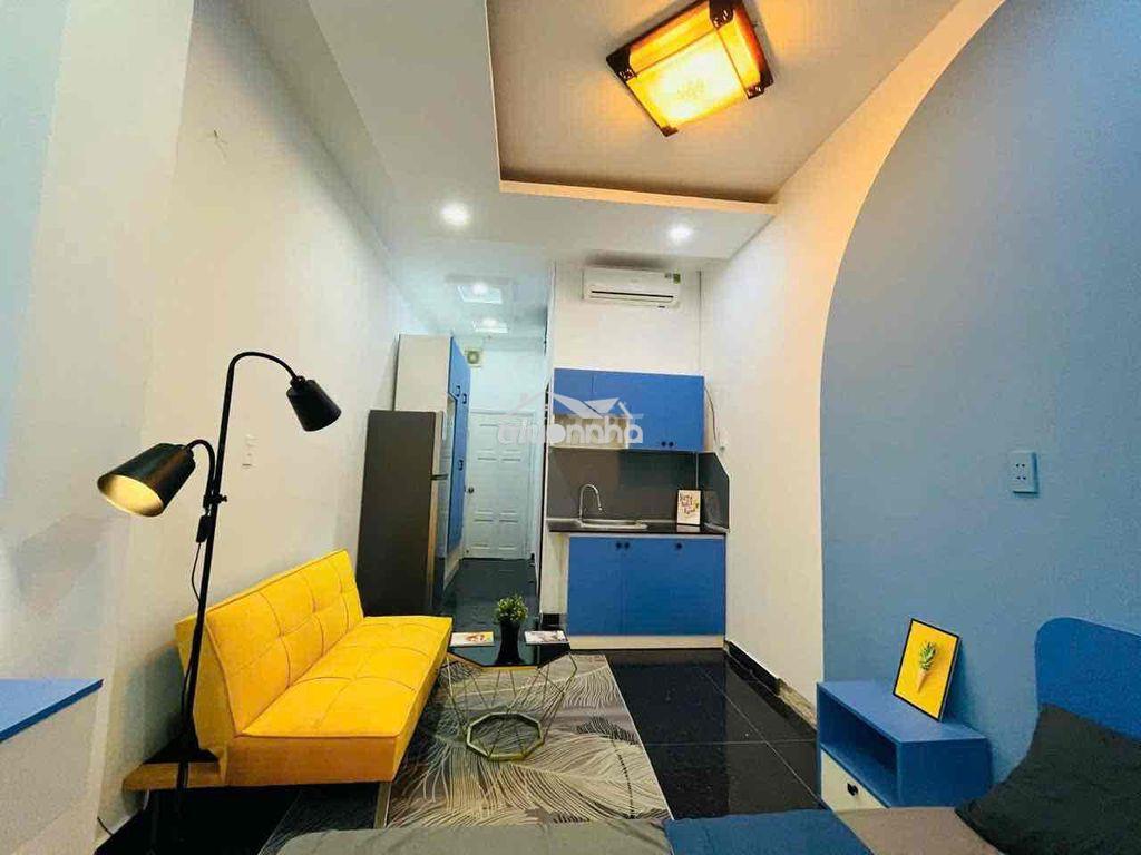 Studio cửa sổ trời full nt mới rộng gần 40m2 ngay nguyễn văn cừ - q1 - Ảnh 2