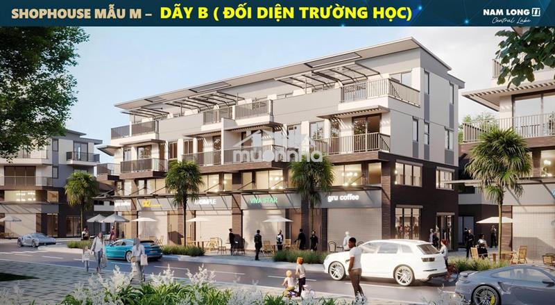 Shophouse nhà phố nam long 2 - trục chính đối diện trường học