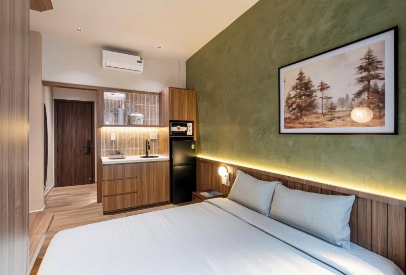 Cho thuê căn hộ 1 phòng ngủ, ban công, full nội thất cao cấp - thạch thị thanh, quận 1 - ueh, kiến trúc - gần chợ tân định - 2