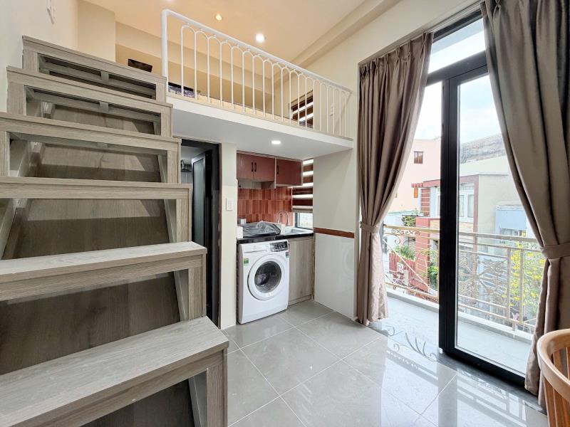 Duplex gác cao mới 100% ở liền được, full nội thất gần đh huflit ba gia, học viện hàng không, văn hiến, cao đẳng lý tự trọng