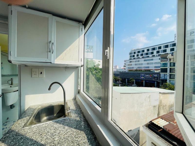Phòng gác rộng cửa sổ cách ftu 700m nhận 4 người 4 xe bình thạnh gần ngoại thương, hutech hàng xanh - 4