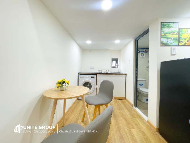 Cho thuê duplex (có gác) máy giặt riêng, cửa sổ trời đường đinh bộ lĩnh gần đại học ngoại thương - 4