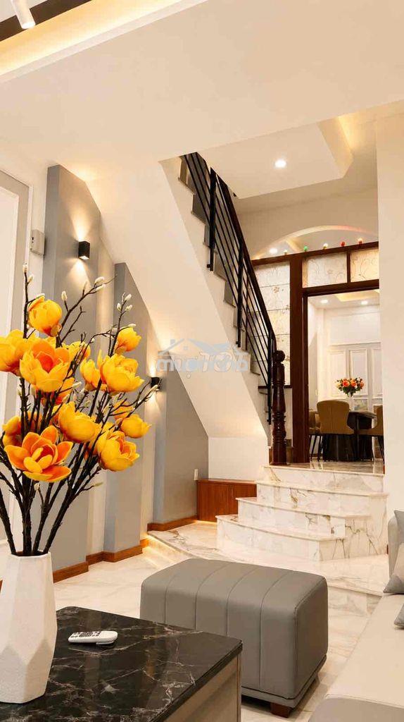 Nhà mới đẹp - hẻm xe hơi - quận 10 - 63m2 ngang 3m7 5 tầng 6 pn - 14.9 - 2