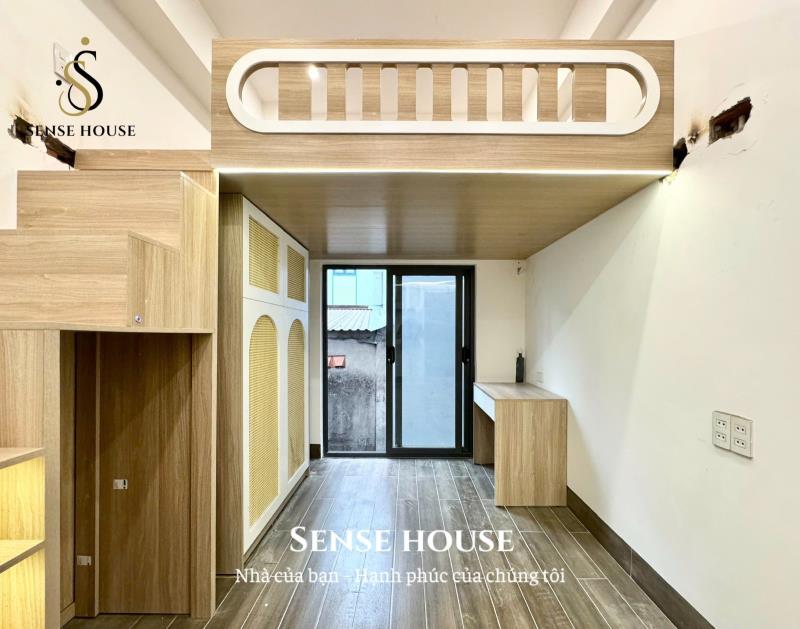 Cho thuê căn hộ mới 100%, dạng duplex đường thống nhất, full nội thất- ban công- máy giặt riêng, gần đại học công nghiệp - 3